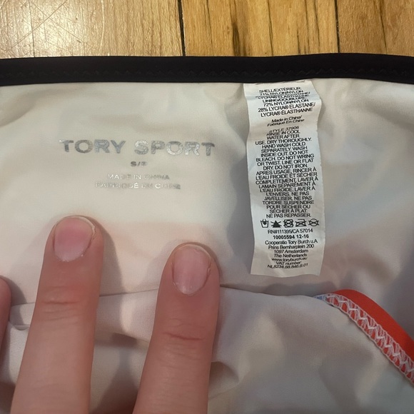 Tory Sport/Tory Burch High Neck Striped Bikini - Size S - EUC/Like New! - Picture 3 of 7